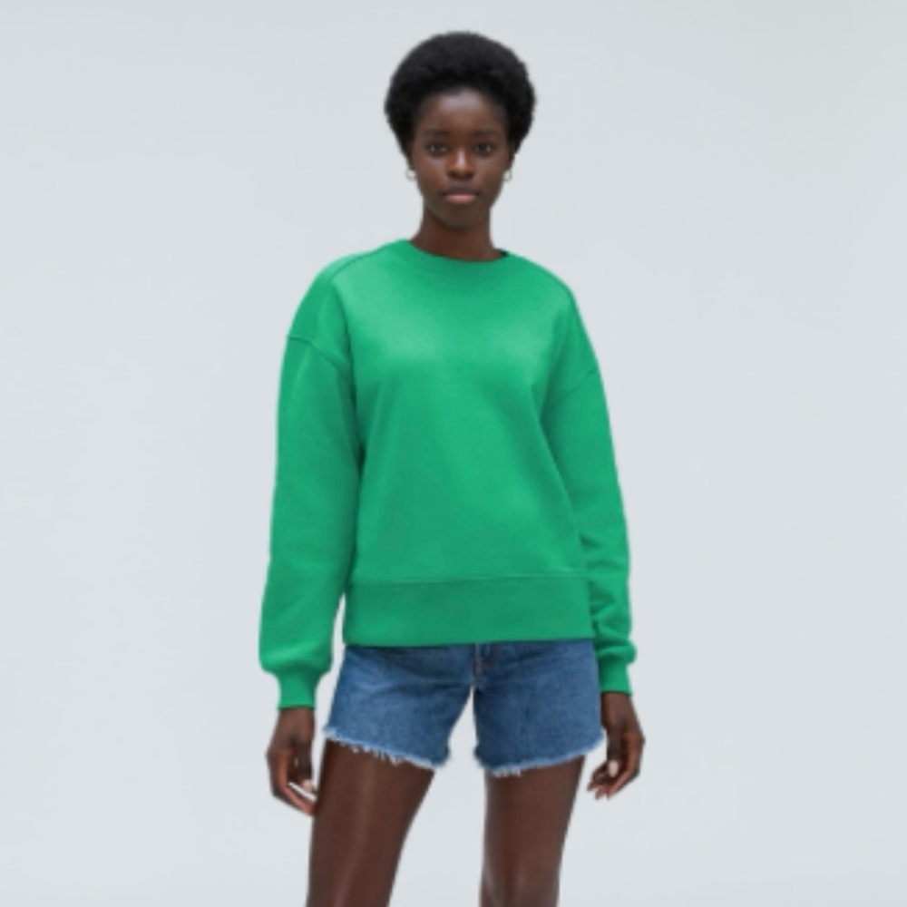 Everlane | The Track Oversized Crew Sweatshirt